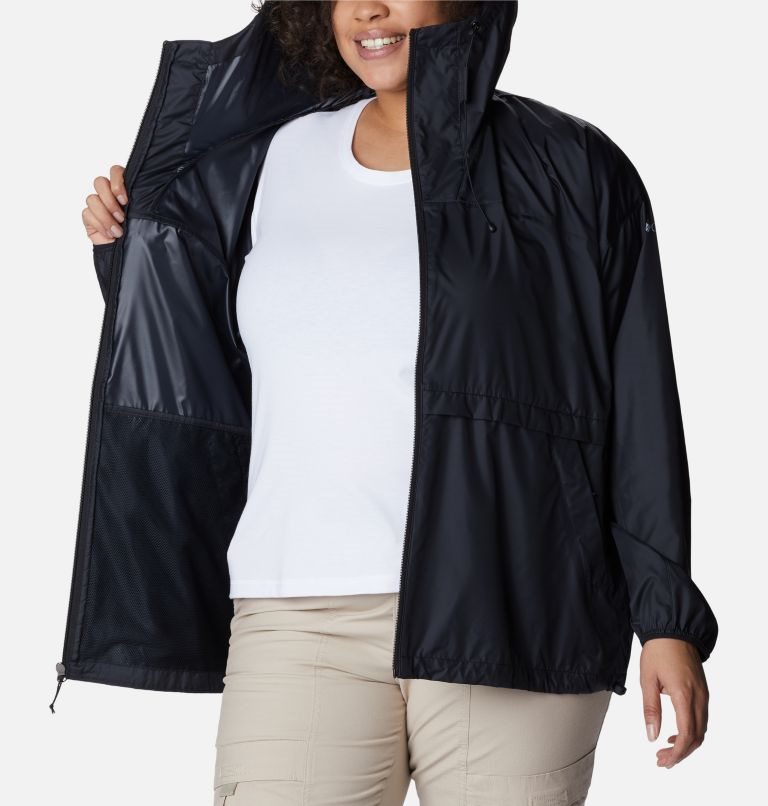 Jacheta Columbia Alpine Chill Windbreaker Dama Negrii | Plus Size SKMQA18S0